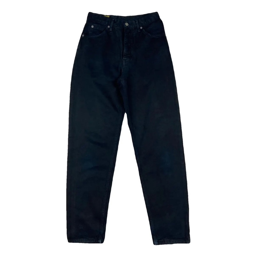 High Rise Black Jeans with Classic Fit